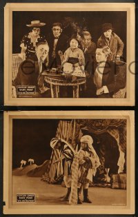 6r1140 LITTLE MISS HOLLYWOOD 3 LCs 1923 great images of Baby Peggy and wacky cast, ultra rare!