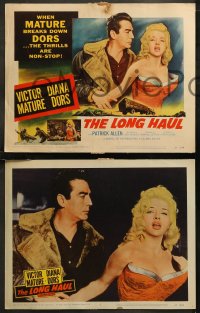 6r0769 LONG HAUL 8 LCs 1957 when Victor Mature breaks down sexy Diana Dors, the thrills are non-stop!