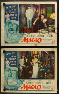 6r1050 MACAO 4 LCs 1952 Josef von Sternberg, best image of sexy Jane Russell performing!