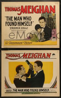 6r0780 MAN WHO FOUND HIMSELF 8 LCs 1925 Thomas Meighan is set up by crooked Frank Morgan, ultra rare!