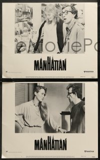 6r0782 MANHATTAN 8 LCs 1979 classic Woody Allen, Meryl Streep & Diane Keaton, Mariel Hemingway!