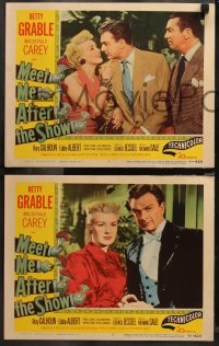 6r0960 MEET ME AFTER THE SHOW 6 LCs 1951 sexy dancer Betty Grable, Macdonald Carey, Eddie Albert!