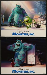 6r0631 MONSTERS, INC. 9 LCs 2001 Disney & Pixar computer animated CGI cartoon!