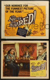 6r0789 MOUSE THAT ROARED 8 LCs 1959 Peter Sellers & his men conquer U.S. Army with bows & arrows!
