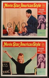 6r0790 MOVIE STAR AMERICAN STYLE OR; LSD I HATE YOU 8 LCs 1966 Robert Strauss, faux Marilyn Monroe!