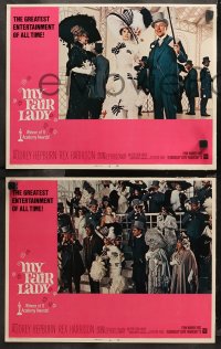 6r1006 MY FAIR LADY 5 LCs R1969 Audrey Hepburn, Rex Harrison, Best Picture Academy Award winner!