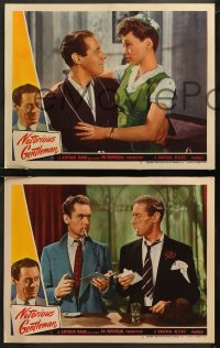 6r1060 NOTORIOUS GENTLEMAN 4 LCs 1946 great images of Rex Harrison & gorgeous Lilli Palmer!