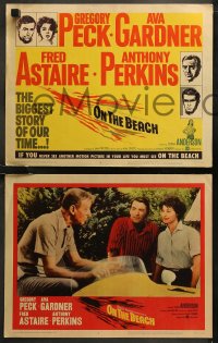 6r0802 ON THE BEACH 8 LCs 1959 Gregory Peck, Ava Gardner, Fred Astaire, directed by Stanley Kramer!