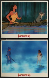 6r0613 POCAHONTAS 16 LCs 1995 Walt Disney, Native American Indians, great cartoon images!