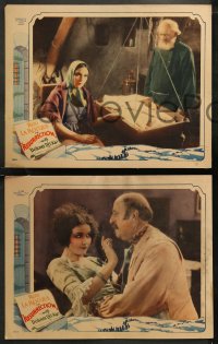 6r1063 RESURRECTION 4 LCs 1927 Dolores Del Rio & her baby are forgotten, from Leo Tolstoy novel!