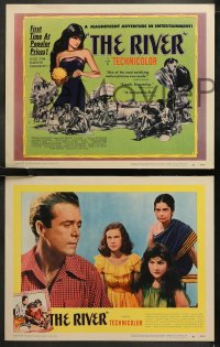 6r0825 RIVER 8 LCs 1951 directed by Jean Renoir, written by Rumer Godden, filmed in India!