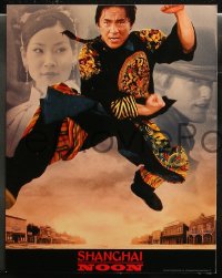6r0634 SHANGHAI NOON 9 LCs 2000 cowboys Jackie Chan & Owen Wilson, great western images!
