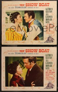 6r0923 SHOW BOAT 7 LCs 1951 Kathryn Grayson, Howard Keel, Joe E. Brown, Kern & Hammerstein musical!