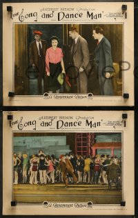 6r0924 SONG & DANCE MAN 7 LCs 1926 George M. Cohan, Tom Moore, gorgeous Bessie Love, ultra rare!