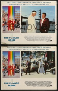 6r0850 STAR TREK IV 8 LCs 1987 Leonard Nimoy, William Shatner, DeForest Kelley, Doohan, San Francisco