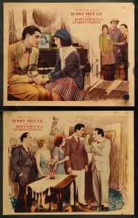 6r1073 SUNNY SIDE UP 4 LCs 1929 sexy Janet Gaynor in first all-talking musical, Charles Farrell!
