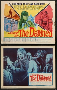 6r0865 THESE ARE THE DAMNED 8 LCs 1964 Joseph Losey teams with D.H. Lawrence to make spooky horror!