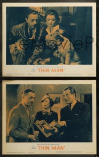 6r0866 THIN MAN 8 LCs R1962 William Powell, Myrna Loy, W.S. Van Dyke directed classic!