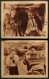 6r1165 WILL ROGERS 3 LCs 1918 - 1920 great images of the star, from Jublio and 2 more!