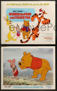 6r1022 WINNIE THE POOH & TIGGER TOO 5 LCs 1974 Walt Disney cartoon, characters created by A.A. Milne!
