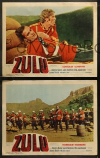 6r0893 ZULU 8 LCs 1964 Stanley Baker & Michael Caine classic, British vs. natives, war images!