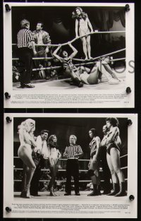 6r0573 ALL THE MARBLES presskit w/ 10 stills 1981 Robert Aldrich, Peter Falk, sexy female wrestlers!