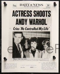6r0589 I SHOT ANDY WARHOL presskit w/ 7 stills 1996 great images of Lili Taylor, Stephen Dorff!