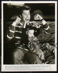 6r0546 LOOK WHO'S TALKING presskit w/ 15 stills 1990 Travolta & Kirstie Alley, talking babies!