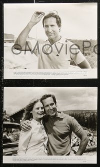 6r0552 NATIONAL LAMPOON'S VACATION presskit w/ 14 stills 1983 Chevy Chase, D'Angelo, Brinkley!