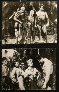 6r0559 TARZAN & THE LOST SAFARI presskit w/ 13 stills 1957 images of Gordon Scott in the title role!