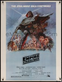 6s0020 EMPIRE STRIKES BACK style B 30x40 1980 George Lucas sci-fi classic, cool artwork by Tom Jung!