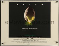 6s0009 ALIEN S2 poster 2001 Ridley Scott outer space sci-fi monster classic, hatching egg image!