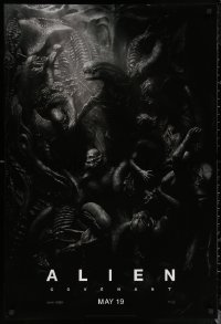 6s0908 ALIEN COVENANT style C teaser DS 1sh 2017 Ridley Scott, Fassbender, incredible sci-fi image!