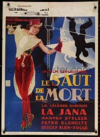 6s0451 TRUXA pre-war Belgian 1937 Hans H Zerlett, sexy La Jana, Hannes Stelzer, circus art/images!