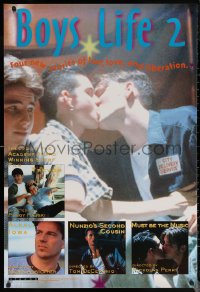 6s0959 BOYS LIFE 2 1sh 1997 Mark Christoper, Tom DeCerchio, gay short film compilation!