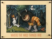 6s0284 WHERE THE WILD THINGS ARE 18x24 commercial poster 1997 great fantasy art by Maurice Sendak!
