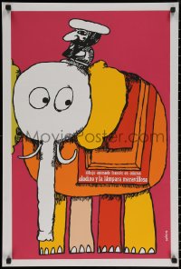 6s0678 ALADDIN & HIS MAGIC LAMP Cuban R1990s art from cute French cartoon by Eduardo Munoz Bachs!