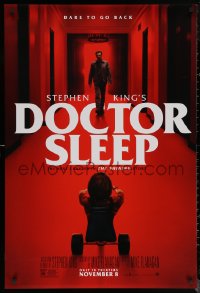 6s1000 DOCTOR SLEEP advance DS 1sh 2019 Shining sequel, McGregor in red hall in the Overlook Hotel!