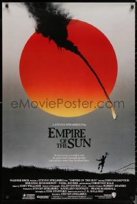 6s1012 EMPIRE OF THE SUN advance 1sh 1987 Stephen Spielberg, John Malkovich, first Christian Bale!