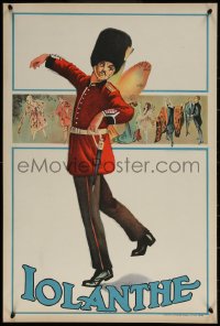 6s0231 IOLANTHE stage play English double crown 1920s Queen's Guard Private Willis sprouts wings!