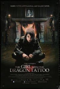 6s1032 GIRL WITH THE DRAGON TATTOO DS 1sh 2010 Stieg Larsson, Noomi Rapace as Lisbeth Salander!
