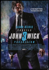 6s0432 JOHN WICK CHAPTER 3 advance Lebanese 2019 Keanu Reeves in title role as John Wick, prepare for war!