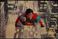 6s0007 SUPERMAN group of 4 color 20x29.75 stills 1978 DC superhero Christopher Reeve, Brando, York!