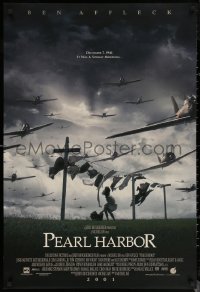 6s1174 PEARL HARBOR int'l advance DS 1sh 2001 World War II fighter planes flying over laundry line!