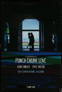 6s1184 PUNCH-DRUNK LOVE advance 1sh 2002 Adam Sandler, Emily Watson, Paul Thomas Anderson!