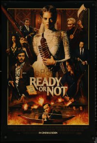 6s1191 READY OR NOT int'l advance DS 1sh 2019 sexy bride Samara Weaving, in-laws can be murder!