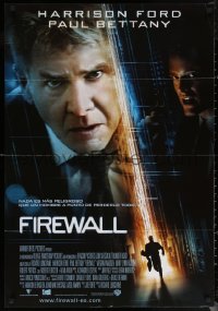 6s0576 FIREWALL Spanish 2006 everything Harrison Ford loves is about to be used against him!