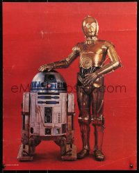 6s0324 EMPIRE STRIKES BACK 19x23 special poster 1980 Duncan Hines promo with R2-D2 & C-3PO!