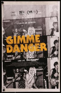 6s0087 GIMME DANGER mini poster 2016 Iggy Pop, Asheton, Asheton, Williamson, cool color title!