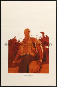 6s0124 JAMES BAMA #897/1100 16x24 art print 1992 Phantom City, Doc Savage book cover art!